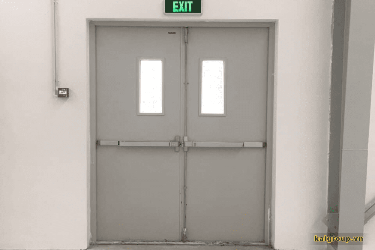 Phân loại cửa chống cháy theo thiết kế 
