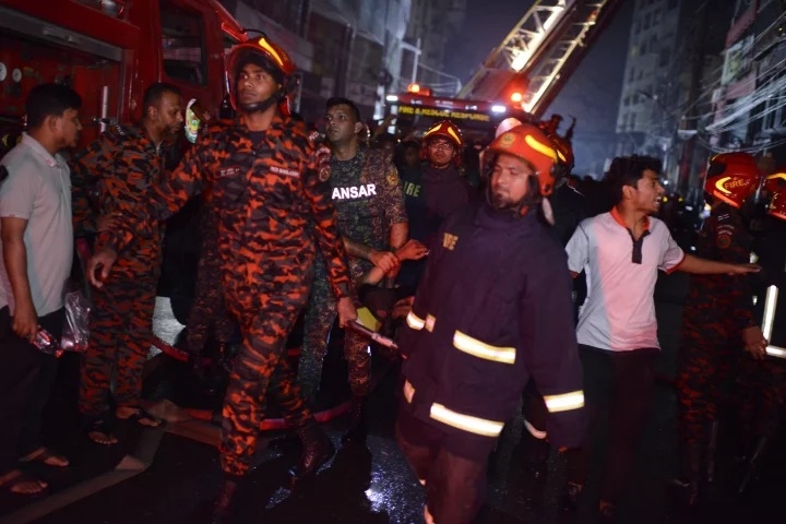 43 người thiệt mạng do hỏa hoạn nghiêm trọng tại Bangladesh