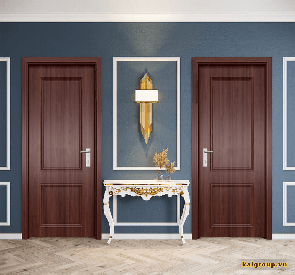 Thiết kế nội thất với cửa gỗ chống cháy EI30 