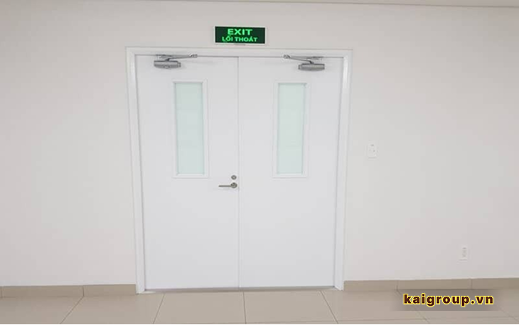 Tiêu chuẩn kỹ thuật cho cửa thép chống cháy 2 cánh hiện nay