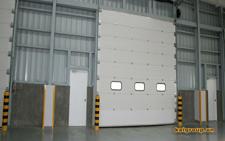 Mẫu cửa cuốn chống cháy phù hợp cho nhà xưởng 