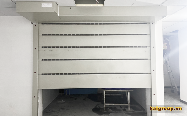 Lựa chọn đơn vị thi công cửa cuốn chống cháy uy tín