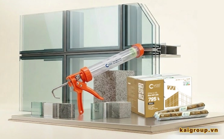 Keo kết cấu trong vách kính mặt dựng có vai trò gì?