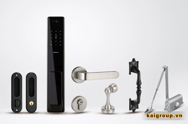 Những phụ kiện giúp cửa vận hành mượt mà hơn